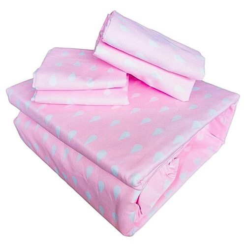 Funda de Duvet Koala Estampada Individual Gota Rosa