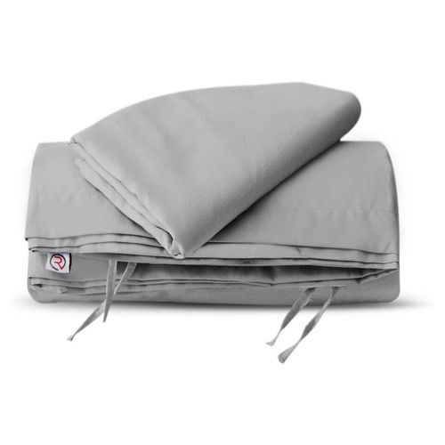 Juego de Fundas de Duvet Koala Individual Gris Perla