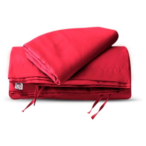 Juego de Fundas de Duvet Koala King Size Rojo