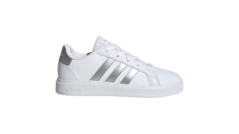 Tenis 2024 adidas plateados