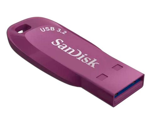 Unidad Flash USB 3.2 SanDisk Ultra Shift de 32GB, Color Morado.