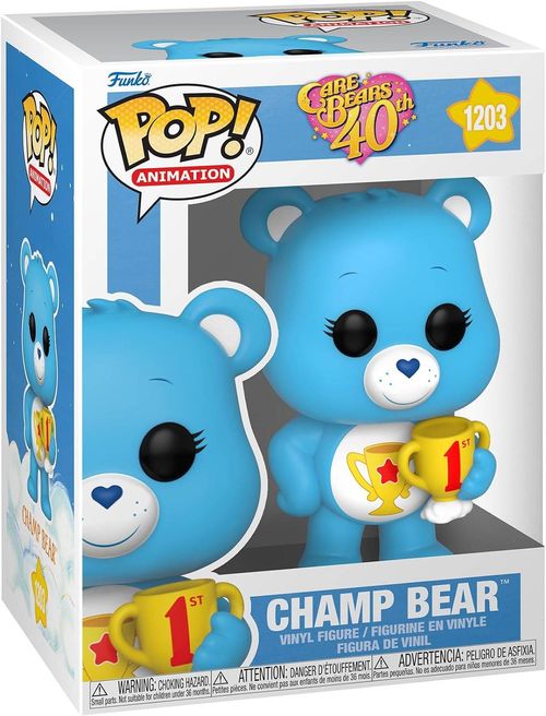 Funko Pop Care Bears 40th Champ Bear 1203