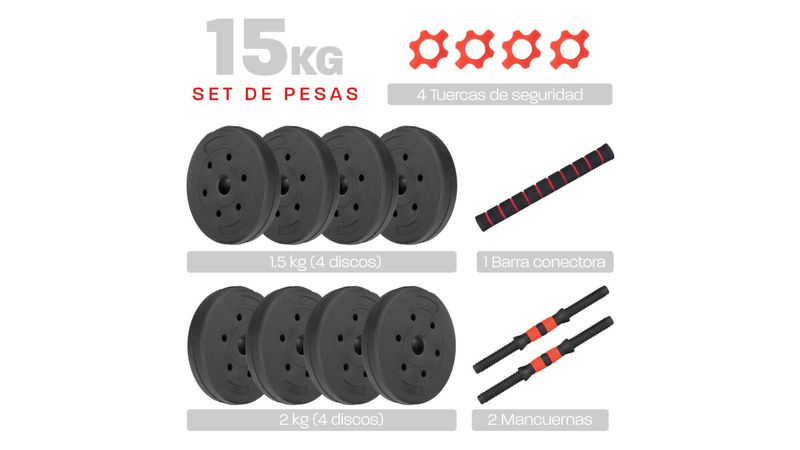 Set de pesas discount altera