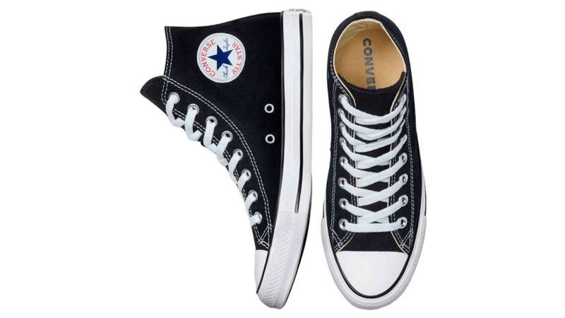 Tenis converse bota discount negro