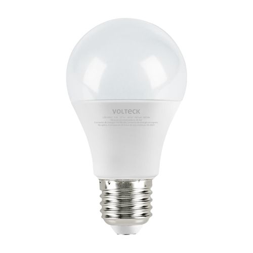 Lámpara LED A19 9 W (equiv. 60 W), luz cálida, caja, Volteck