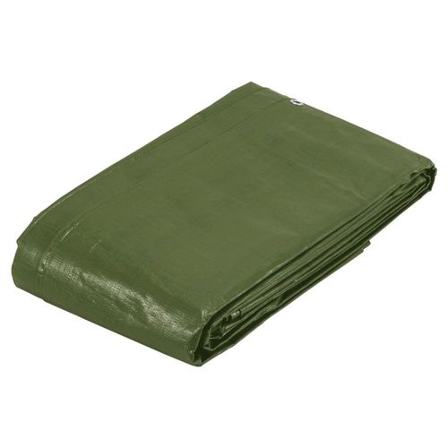 Lona uso rudo, verde olivo, 6 X 9 m, Truper Expert