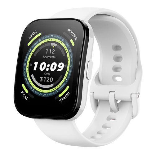 Smartwatch Amazfit Bip 5 con GPS Llamadas Bluetooth y Alexa, Blanco