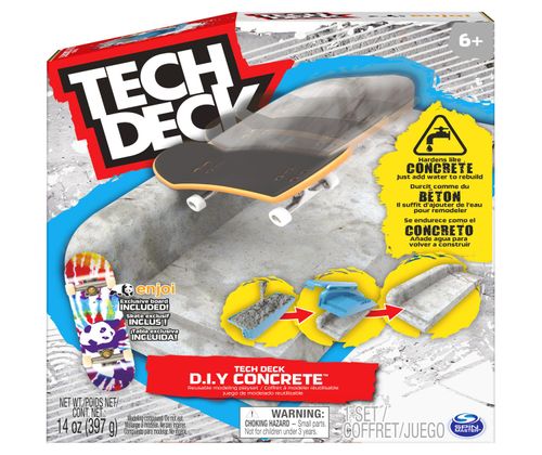 Tech Deck: Set Diy Concrete