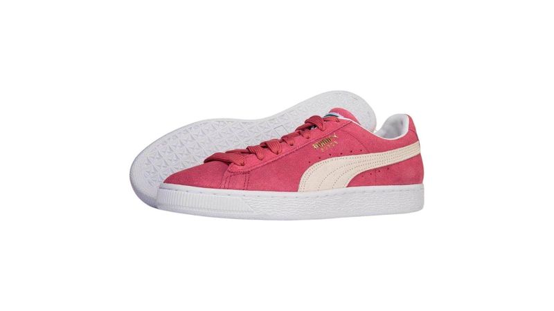 Tenis Puma Suede Classic XXI Rosa Mujer Moda Casual