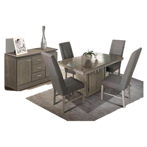 Antecomedor Sacramento 6 Sillas - Gris