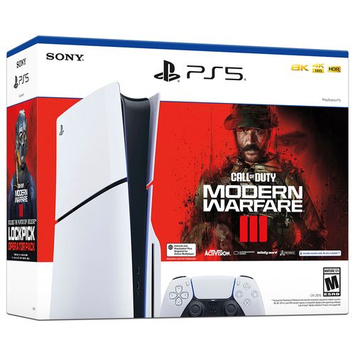 Consola PlayStation 5 Slim con Call of Duty Modern Warfare III, 1 TB