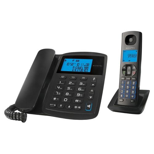 ALCATEL TELEFONO INALAMBRICO COMBO E150 NEGRO
