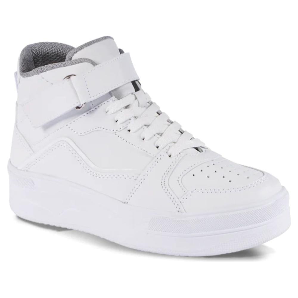 Tenis sneakers mujer casual Cklass Blanco FullContactel  338-07