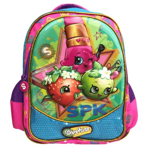 Mochila Infantil Preescolar 3d Shopkins