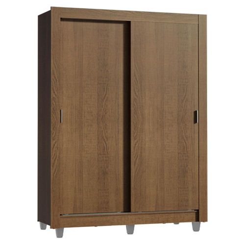 Ropero Madesa Dallas Plus 2 Puertas 4 Cajones con Pies Marron