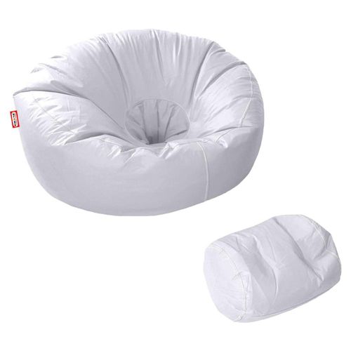 Sillón Puff Hole Jumbo Blanco UNITALLA