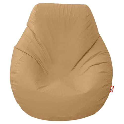 Sillón Puff Pera Jumbo Beige UNITALLA