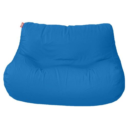 Sillón Puff Frijol Doble Azul UNITALLA