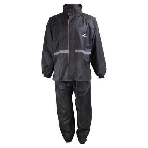 Impermeable 2 Piezas Negro Set XXG