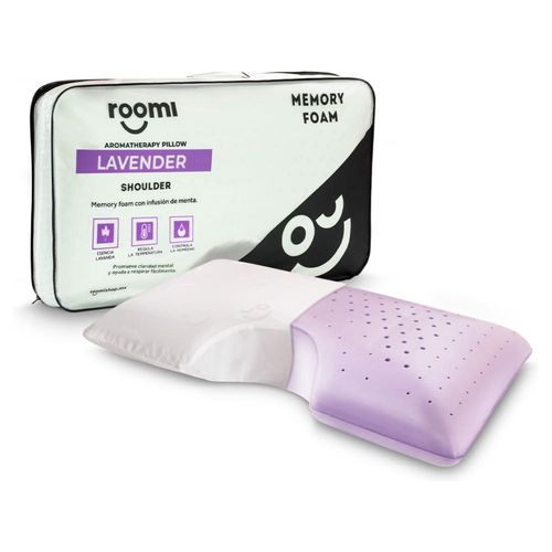 Almohada Roomi Shoulder Memory Foam Aromaterapia Lavanda