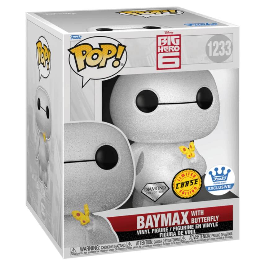 Funko Pop Baymax 1233 Big Hero Chase Diamond Funko Shop Exclusivo