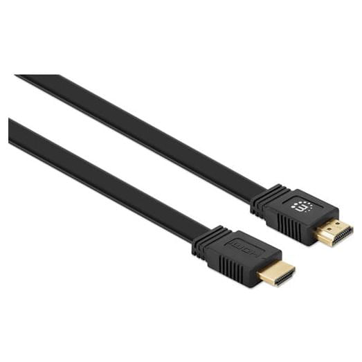 Cable HDMI+Ethernet 1.4 plano M-M 10m