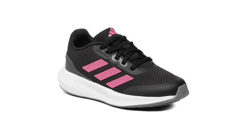 Tenis adidas mujer negro con rosa sale