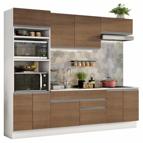 Armario de Cocina Completo 270cm Glamy Madesa 13 MB