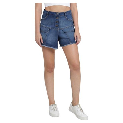 Short Mujer Lee Casual 4BL Azul