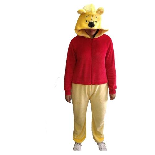 Mameluco Adulto Bordado Pooh Disney Amarillo