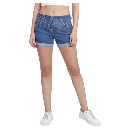 Short Mujer Lee Casual 4BK Azul