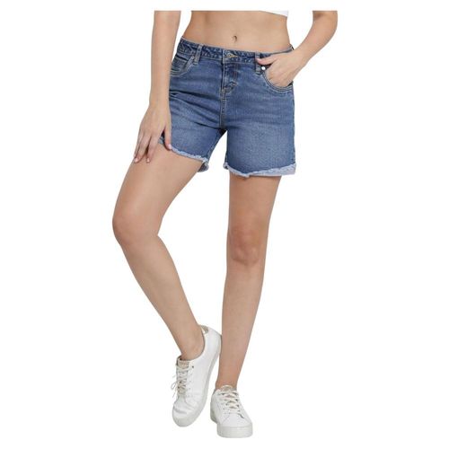 Short Mujer Lee Casual 4BJ Azul