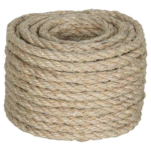 Piola de Sisal de 8 mm x 15 m natural, Fiero