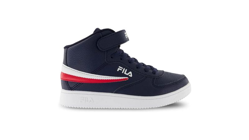 Tenis Fila A High para Ninos 18 A 22. 3CM00543 422 Azul marino
