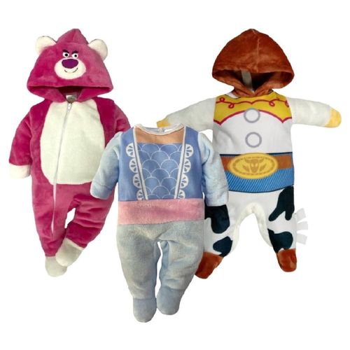 Kit 3 Mamelucos Disney Lotso, Bo Peep, Jessie A Precio De 2 Azul