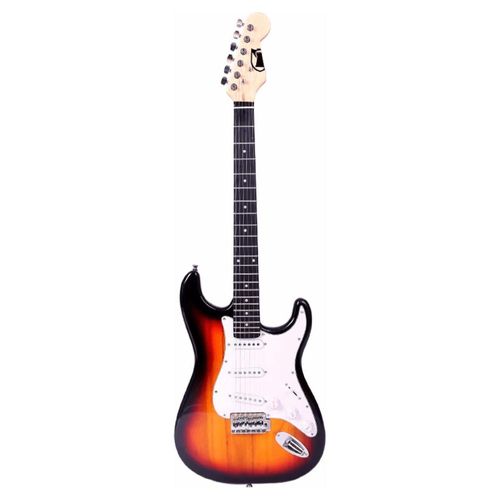 Guitarra eléctrica Mitzu KGE-3902 6 cuerdas 39 STRATOCASTER SUNBURST