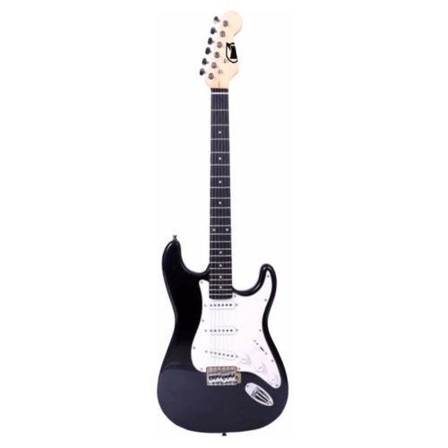 Guitarra eléctrica Mitzu KGE-3901 6 cuerdas 39" correa y funda negro