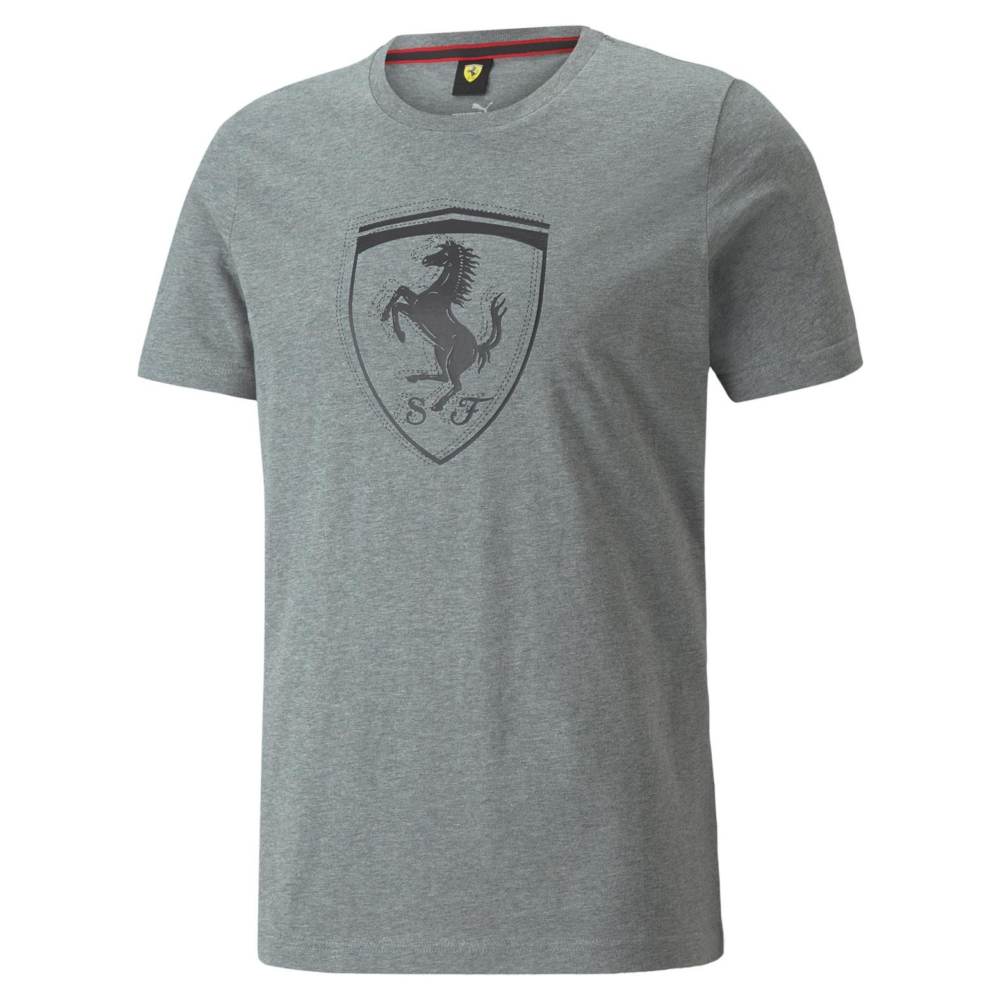 Puma Promoda Hombre Playera Gris Ferrari Race Tonal Shield Te Unisex CH