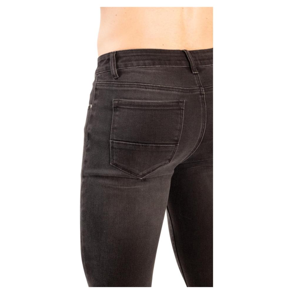 Pantalon Slim Hombre JEANSWEST BLACK 032 Negro
