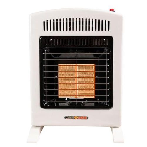Calefactor de Piso Heat Wave 1500W Café