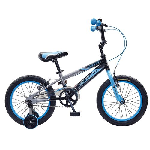 Bicicleta Infantil Benotto Agressor R16 1V Azul