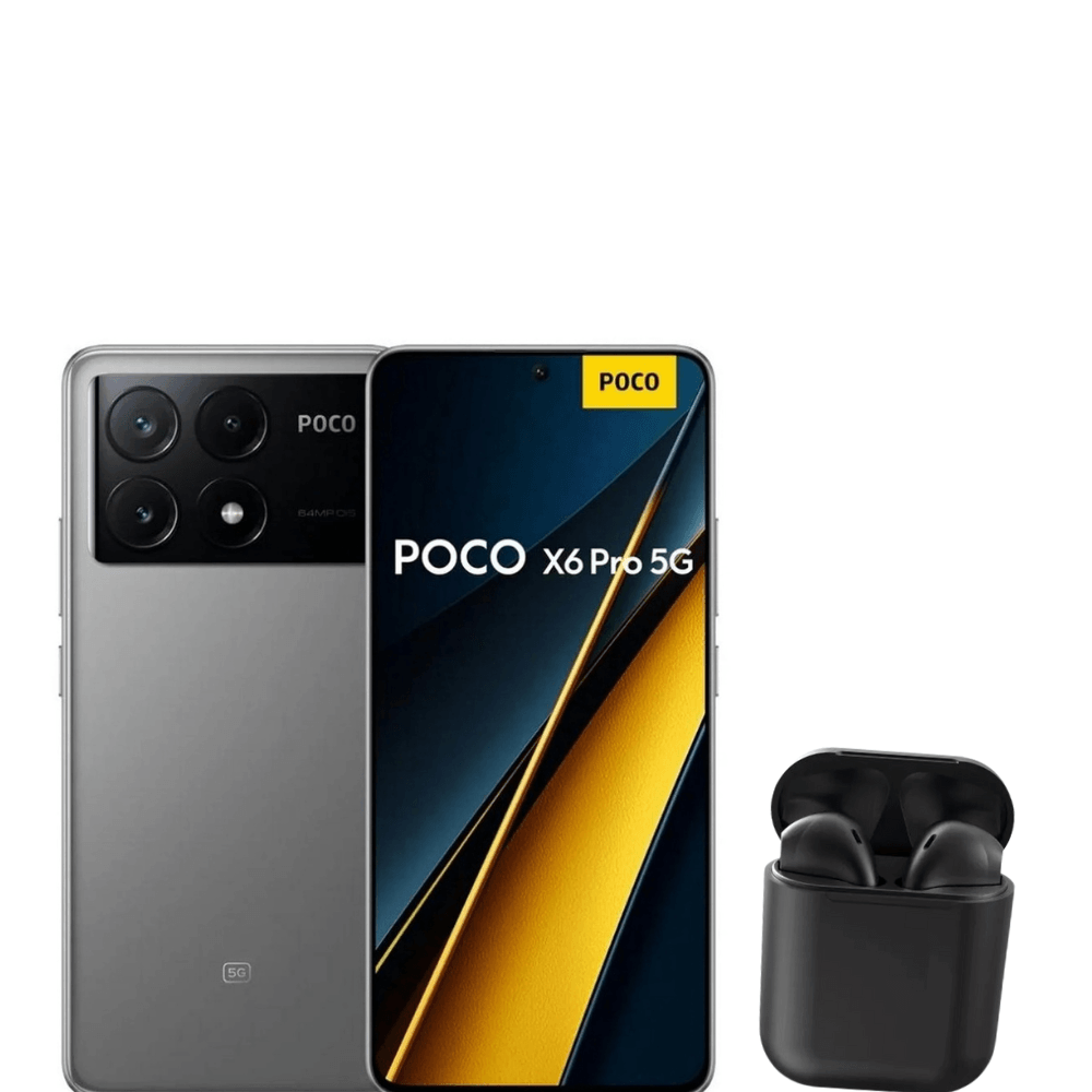 Xiaomi POCO X6 PRO 5G Dual + Audífonos In Ear