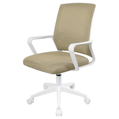 Silla Oficina Ajustable Ejecutiva Ergonomica Escritorio Beige