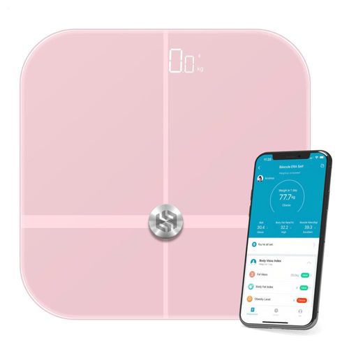 Báscula Inteligente BINDEN ERA Self 18 Mediciones App BINDEN Rosa