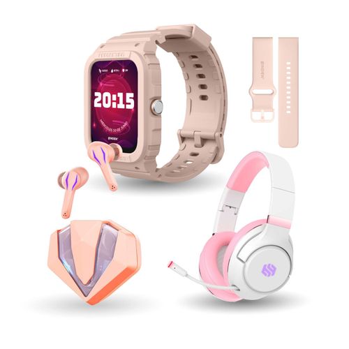 Smartwatch Binden Deportivo Era Xtream Para Mujer Realiza Llamadas con Alexa + Kit de Audífo Gamer