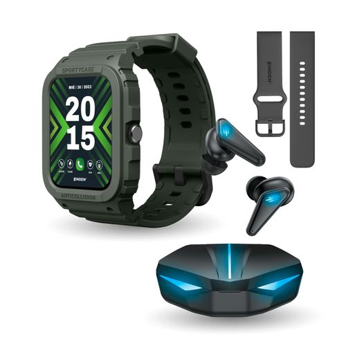Smartwatch BINDEN XTream Reloj Inteligente + Audifonos Manta