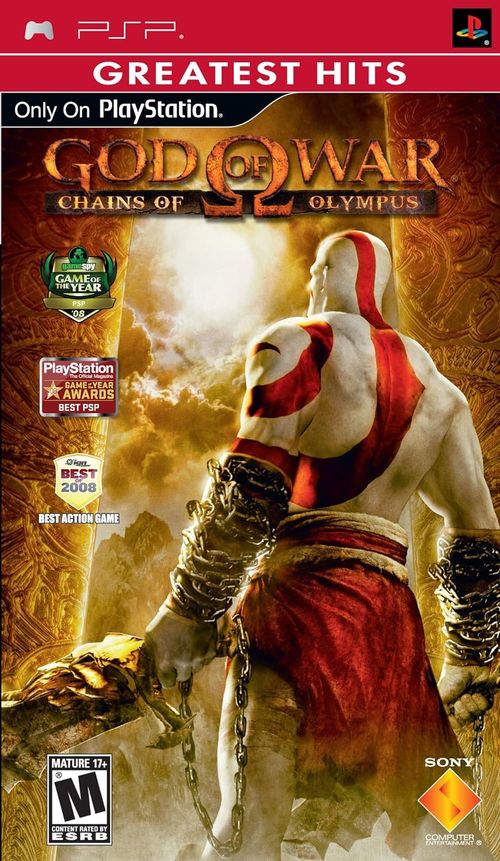 God Of War Chains Of Olympus Psp Sellado