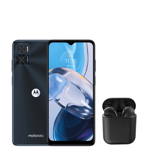 Motorola Moto E22 + Audífonos In Ear