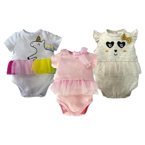 Kit 3 Pañaleros Unicornio, Rosa, Panda Multicolor