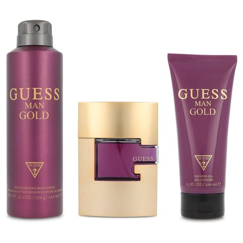 Set Guess Man Gold 3Pzs - Caballero